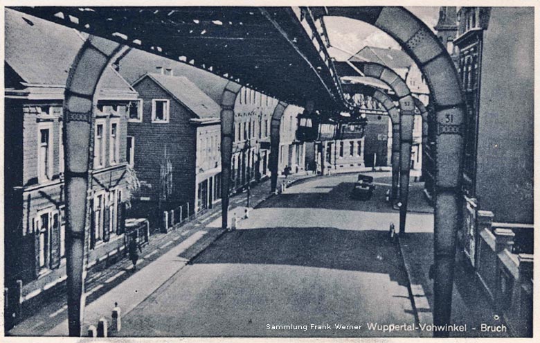 Kaiserstraße bei Bruch in Vohwinkel ca. 1938 (Sammlung Frank Werner)
