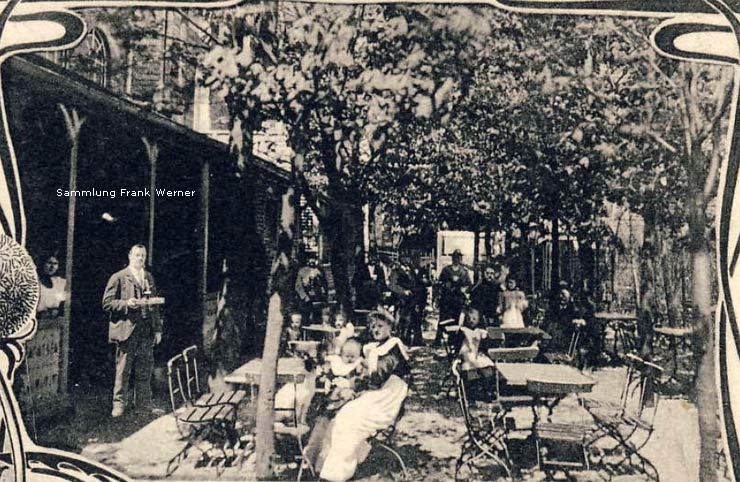 Der Wupperthaler Hof in Hammerstein auf einer Postkarte von 1906 (Sammlung Frank Werner)
