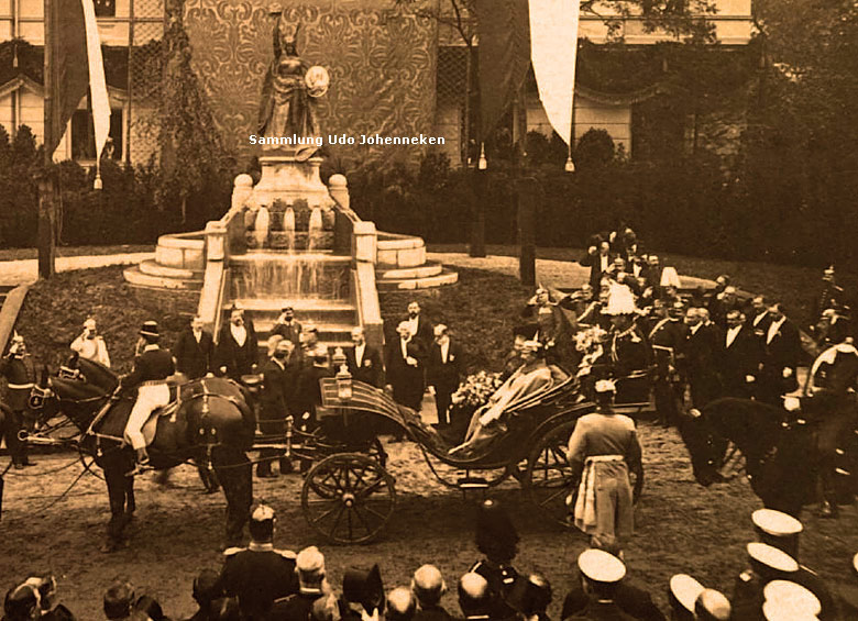 Kaiserbesuch in Vohwinkel am 24.10.1900 (Sammlung Udo Johenneken)