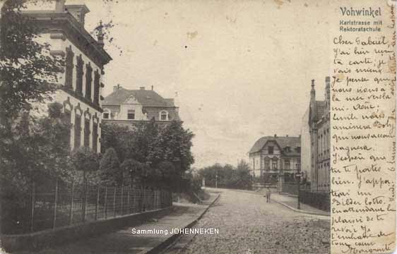 Rektoratschule in Vohwinkel um 1905