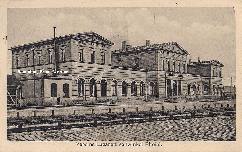 Vereins-Lazarett Vohwinkel auf einer Postkarte von 1916 (Sammlung Frank Werner)