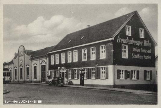 Restaurant Freudenberger Höhe um 1940 (Sammlung Udo Johenneken)